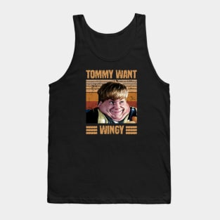 Tommy Boy Likey Tommy Want Wingy Vintage Tank Top